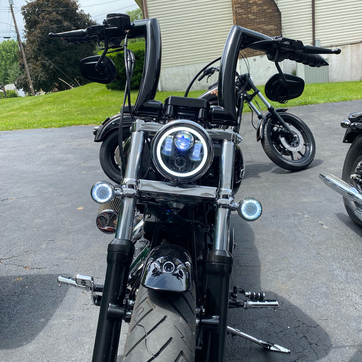 5-3/4 In. Daymaker Signature Reflector LED Headlamp - Black | Harley- Davidson USA - Foto 9