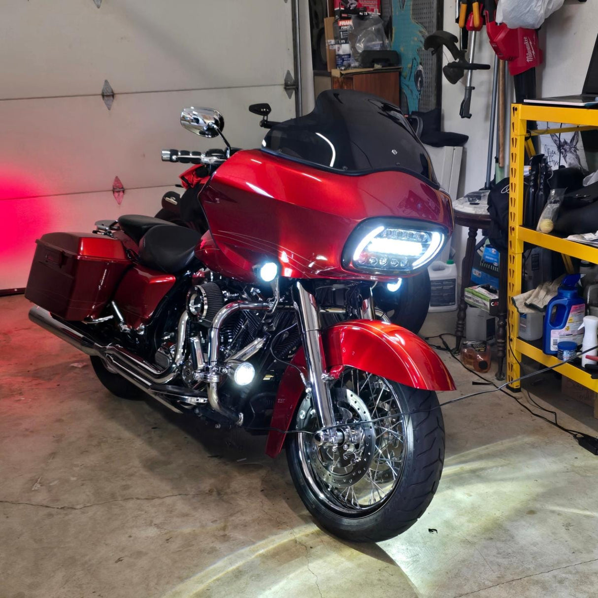 Eagle Lights Generation II LED Projection Headlight for 2004 - 2013 Harley-Davidson® Road Glide