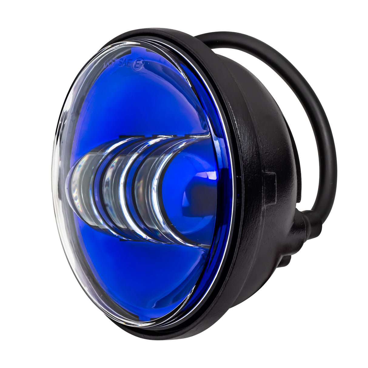 Eagle Lights Color Matched 4.5" Red and Blue LED Passing Lamp Kit for Harley-Davidson® and Others