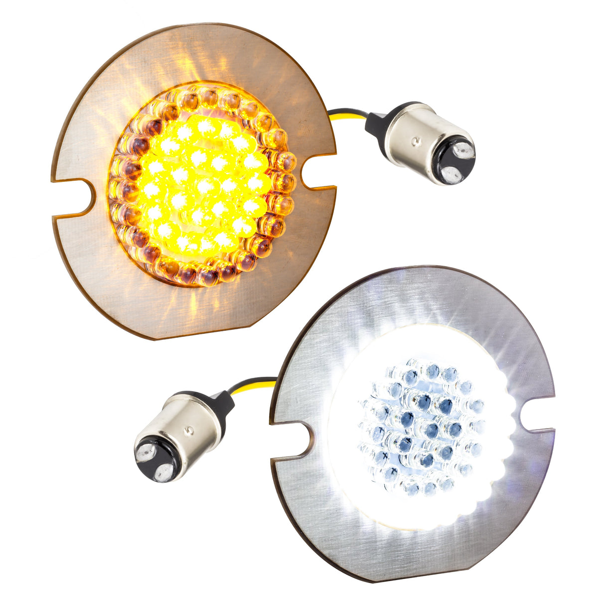 Eagle Lights 3 1/4" Front LED Turn Signal Kit For Harley-Davidson® Motorcycles - Generation I