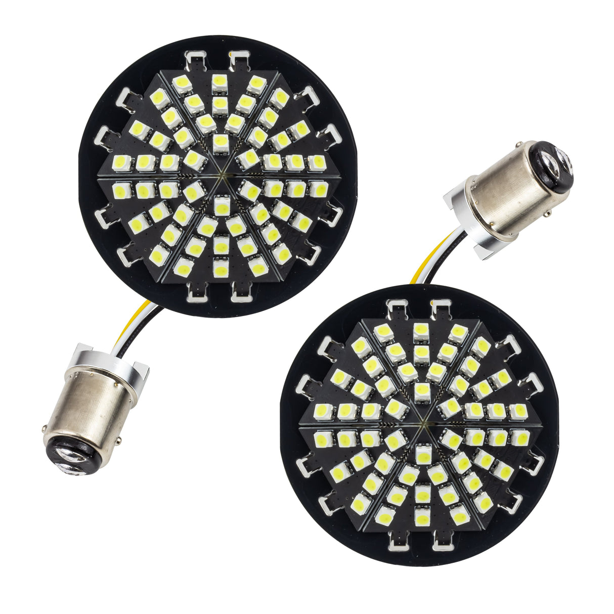 Eagle Lights Midnight Edition Generation III Front and Rear LED Turn Signal Kit for Harley-Davidson® Motorcycles- 1157 Front / 1157 Rear