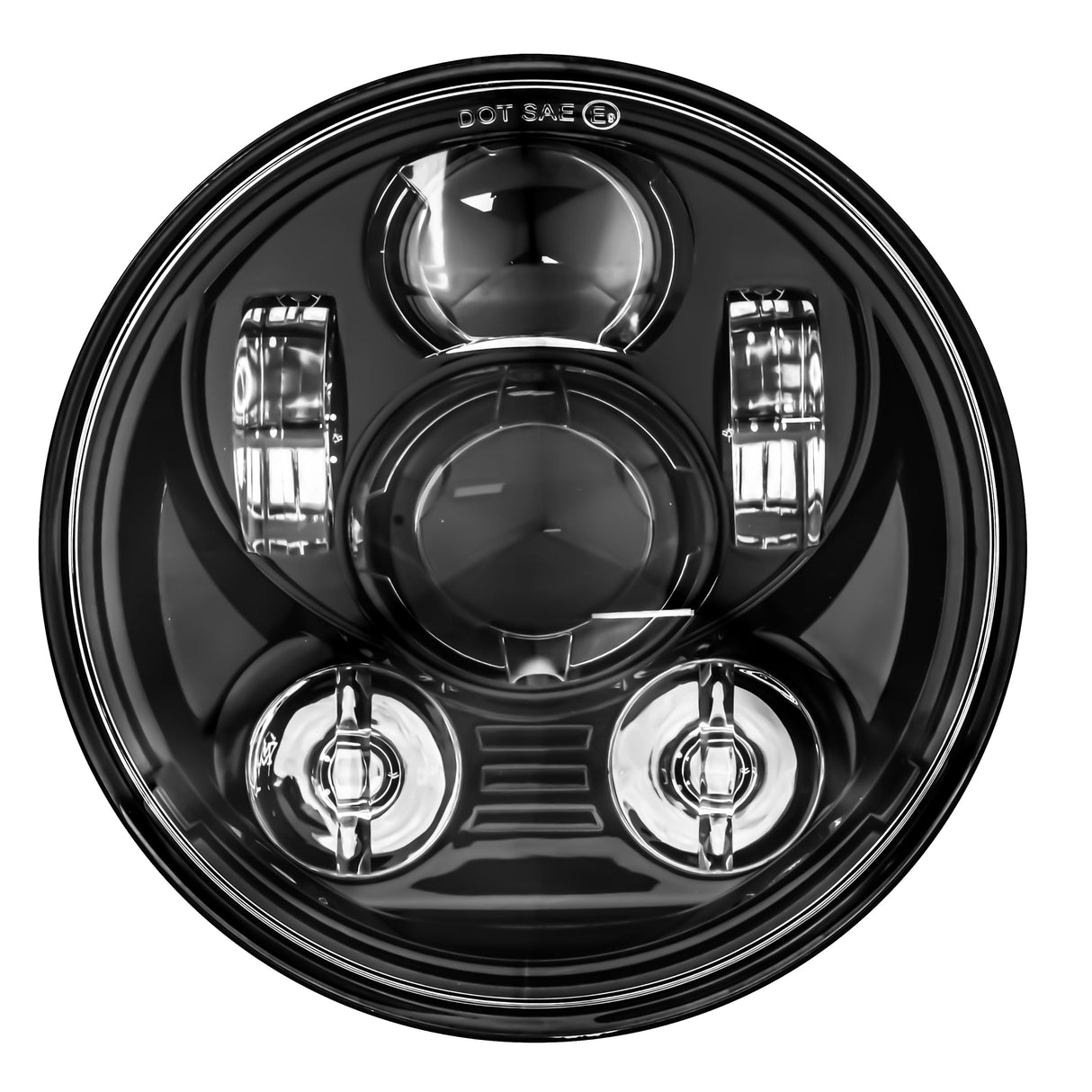 Eagle Lights 5 3/4" LED Headlight Kit for Harley-Davidson® and Indian® Motorcycles - Generation III