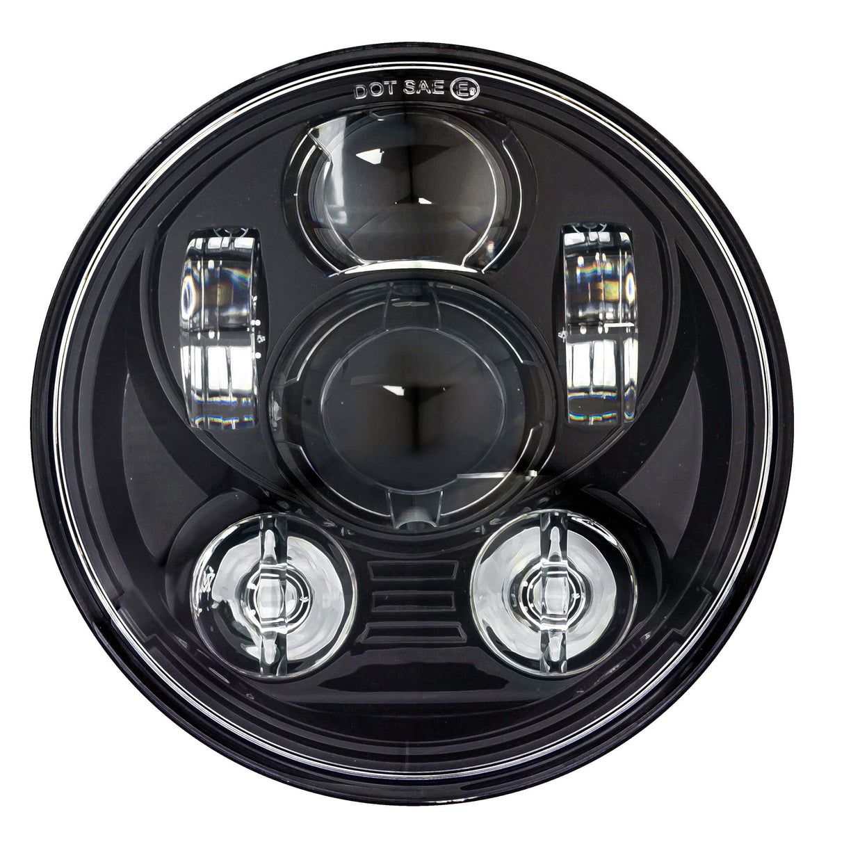 Eagle Lights 5 3/4" Adjustable LED Headlight for 2010 - Current Honda Shadow Aero, Phantom, Fury, Sabre, Stateline, Interstate VT1300 and VTX Models