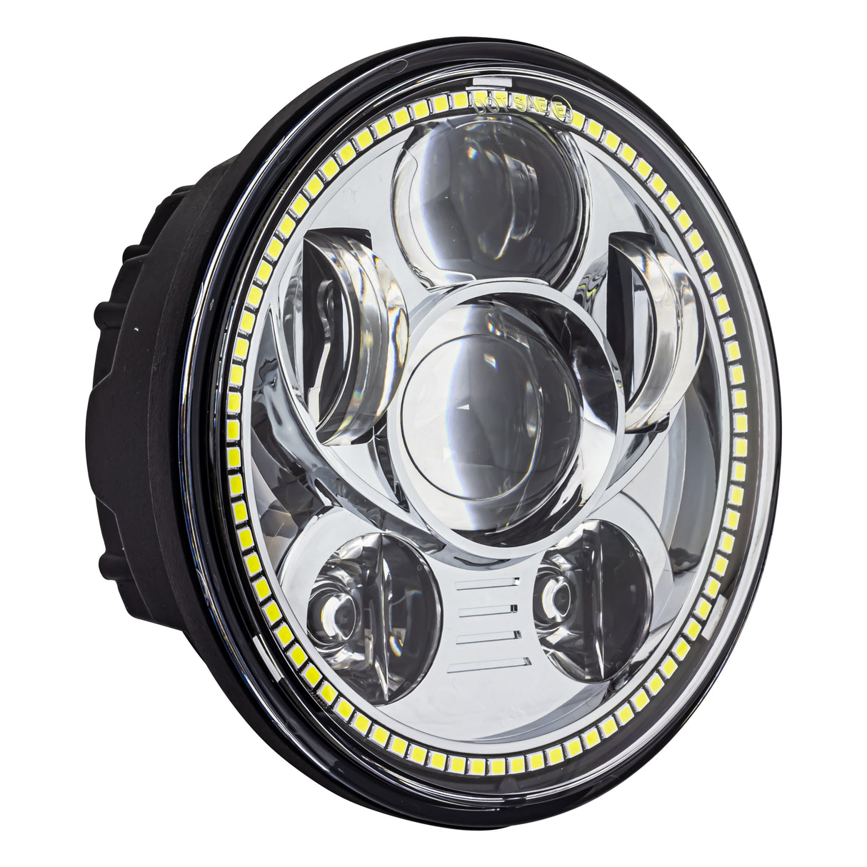 Eagle Lights 5 3/4" Generation III LED Headlight Kit with Halo Ring for Harley-Davidson® Low Rider ST Models with Adapter Bracket