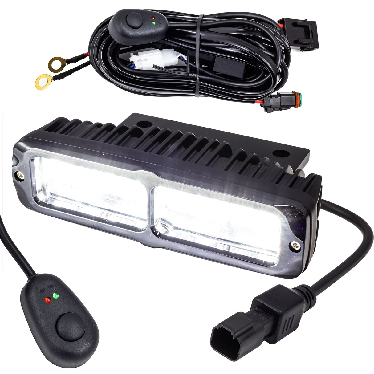 Eagle Lights 6" Generation II LED Projection Light Bar with Plug and Harness for 2020 - Current Harley-Davidson® Low Rider S