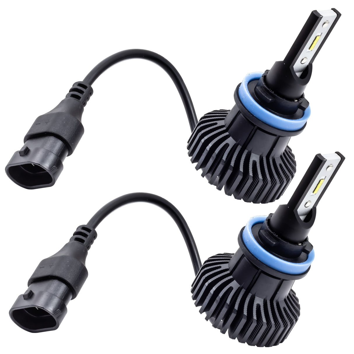 Eagle Lights Infinity Beam H11/H8/H9 Low Beam & HB3/9005 High Beam LED Headlight Bulb Combo - High & Low Beam - 4 Pack