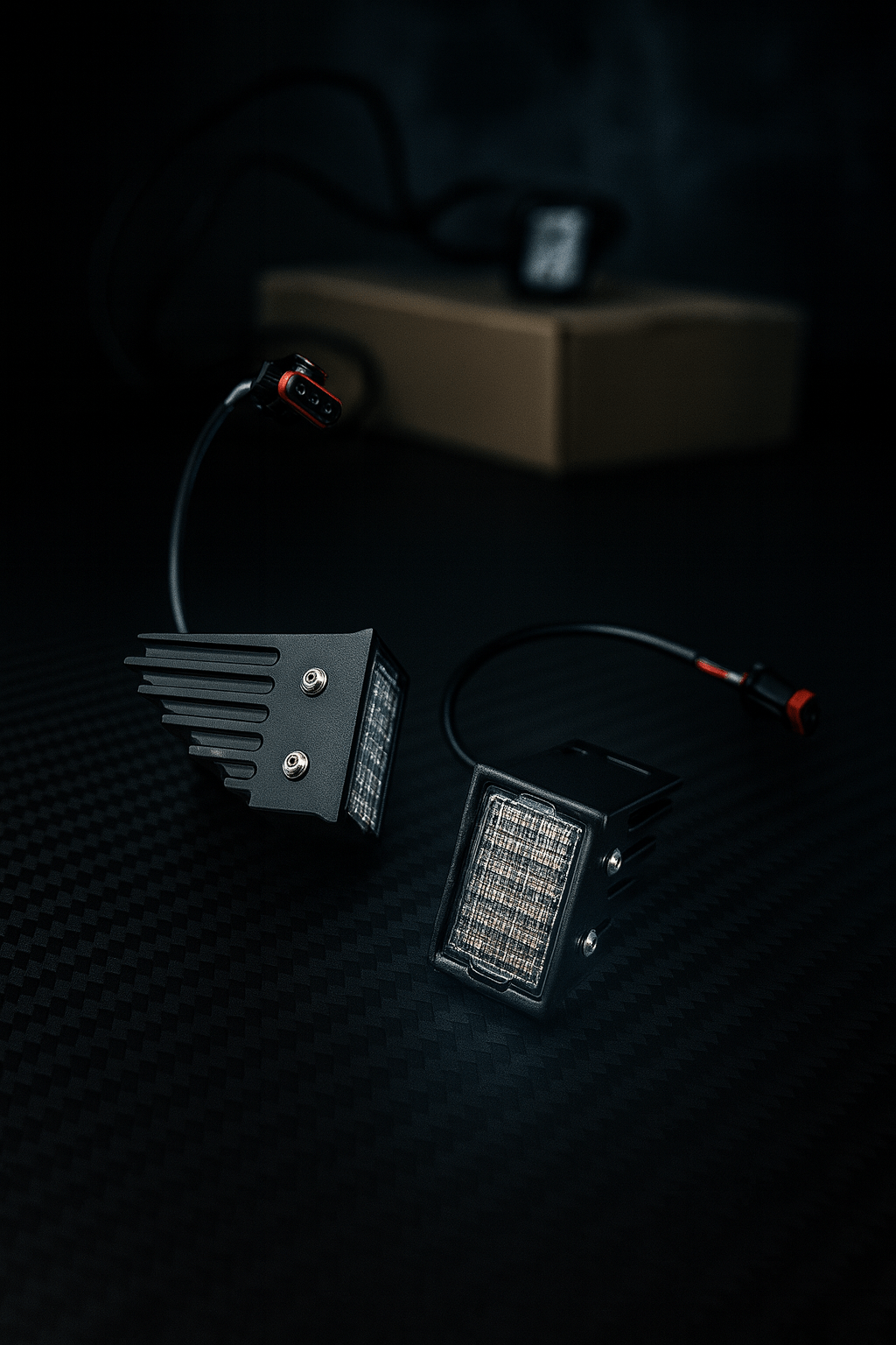 Eagle Lights BLACKBOLT LED Front Turn Signals with Full Running Light for Low Rider Models