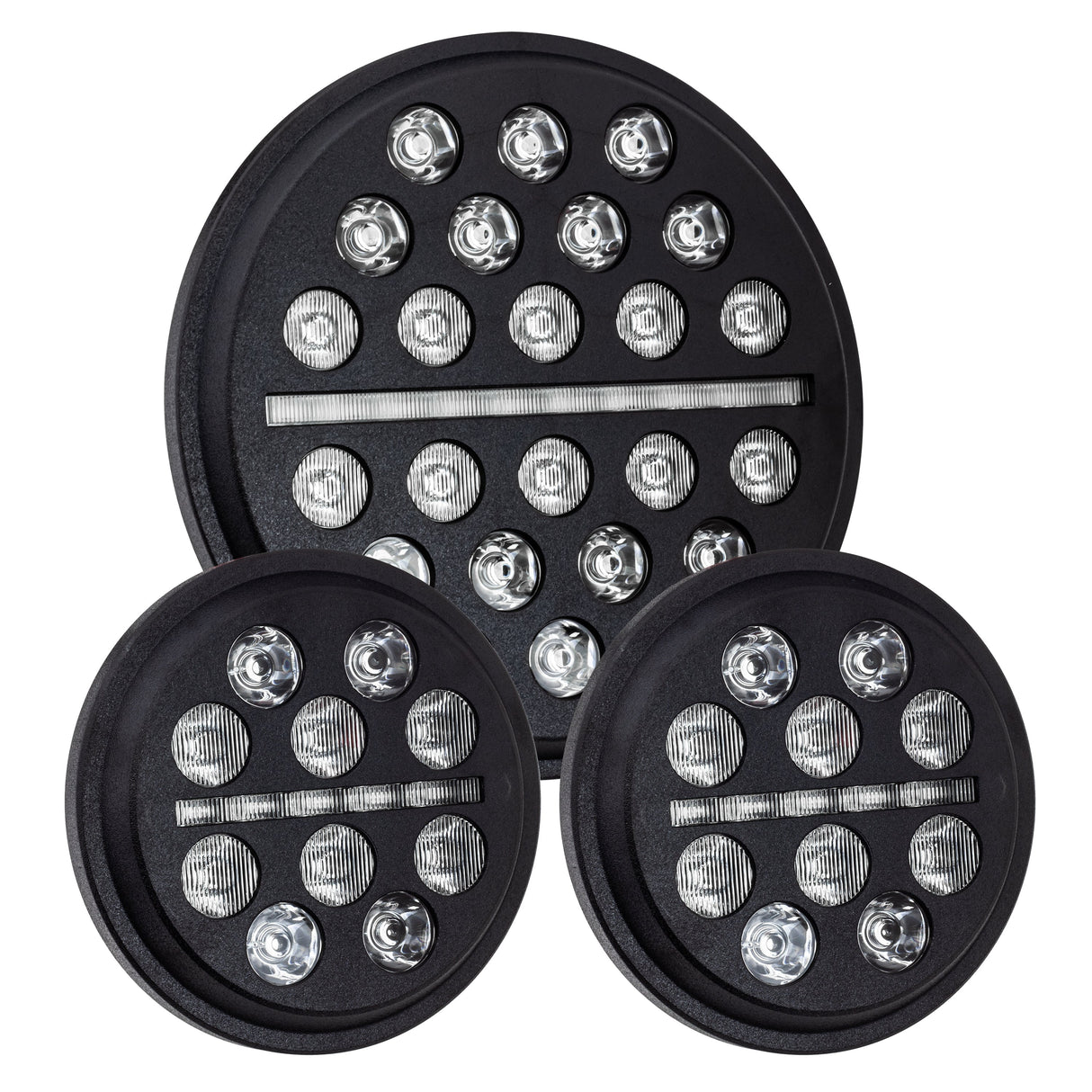 Eagle Lights Slim Line LED Headlight and Auxiliary Light Kit for Harley-Davidson® / Indian® Motorcycle