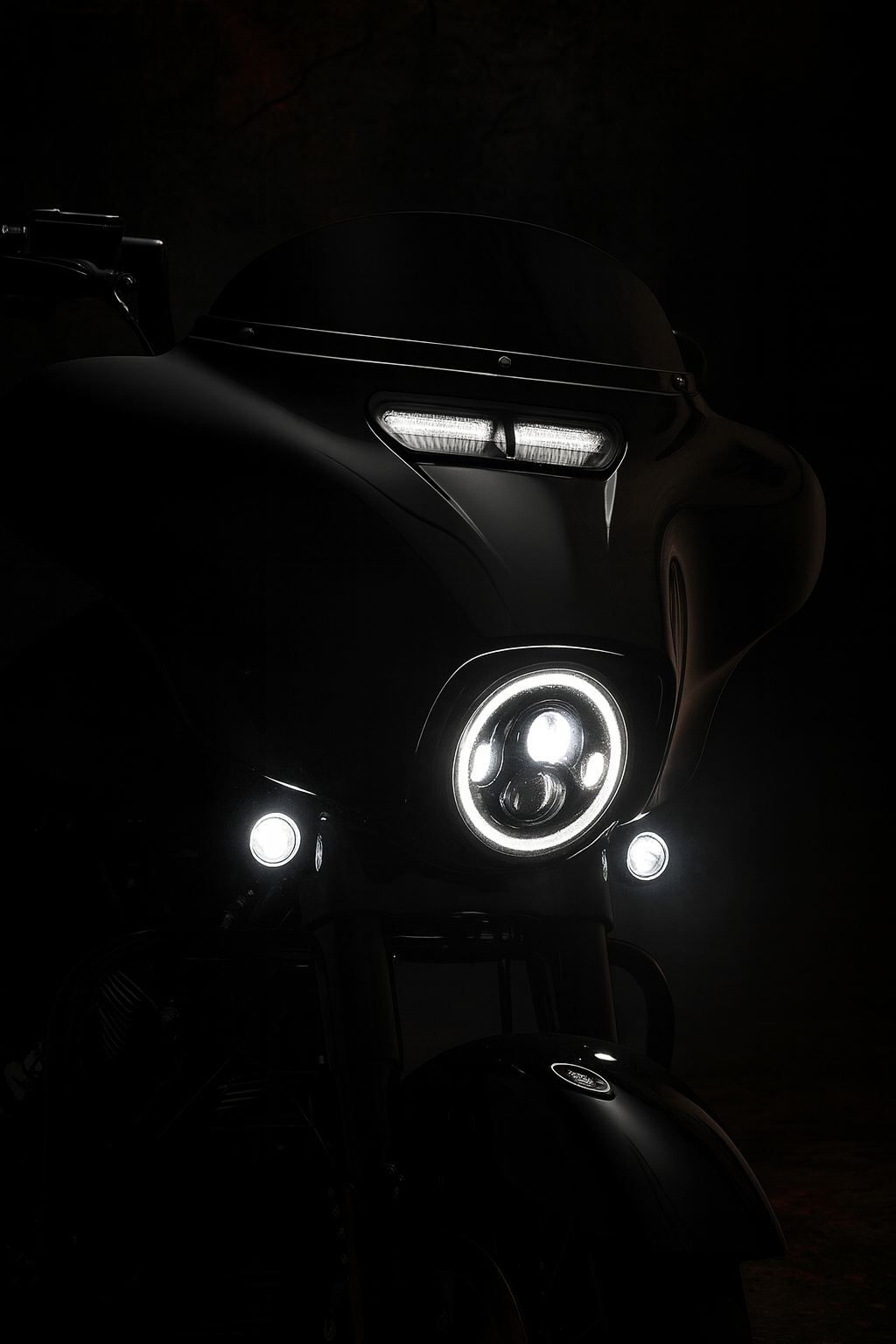 Eagle Lights Batwing LED Vent Insert (DRL / Turn Signal) for Harley Davidson® Motorcycles