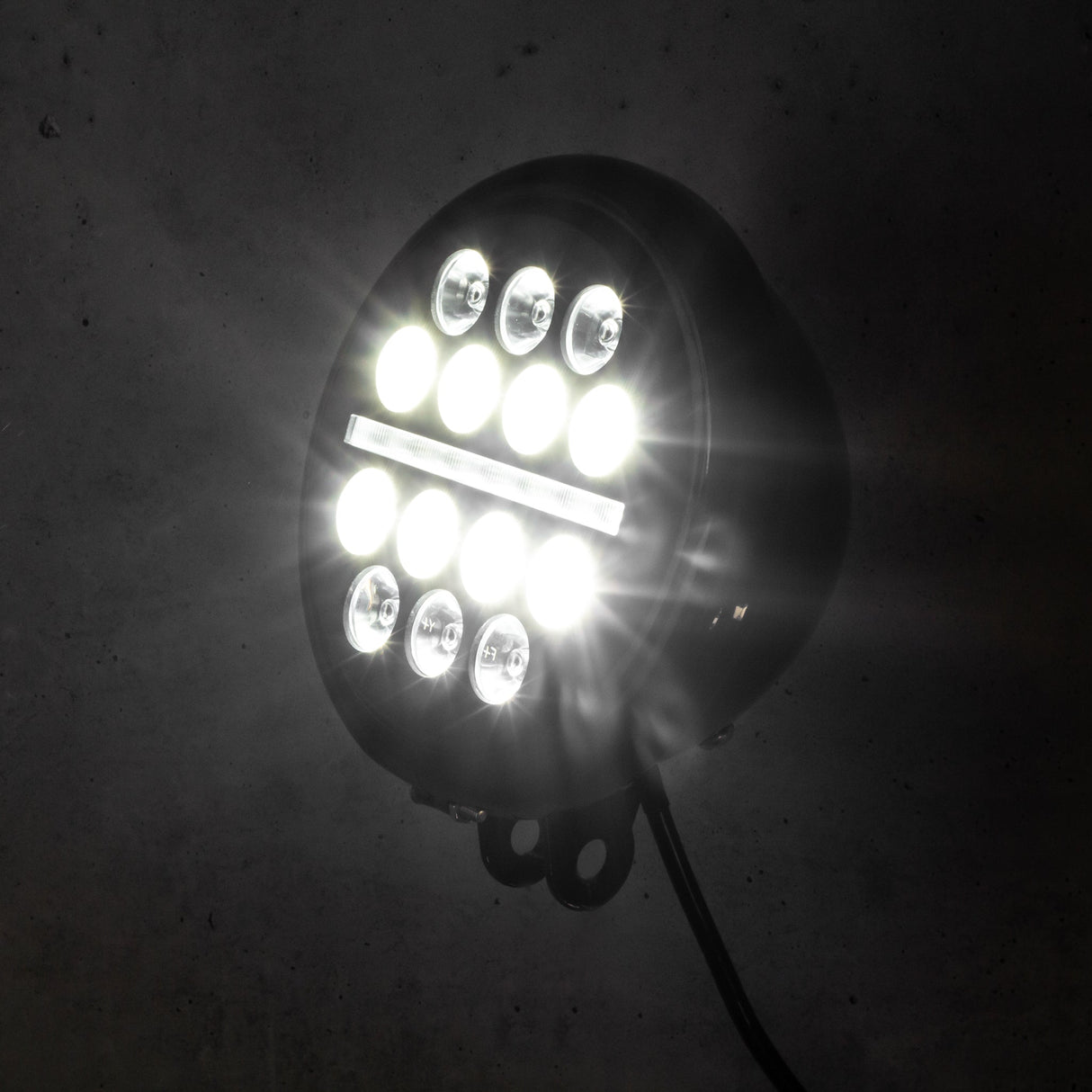 Eagle Lights 5 3/4" LED Headlight Kit for 2018 and Newer Harley-Davidson® Street Bob, Low Rider, and Softail Standard