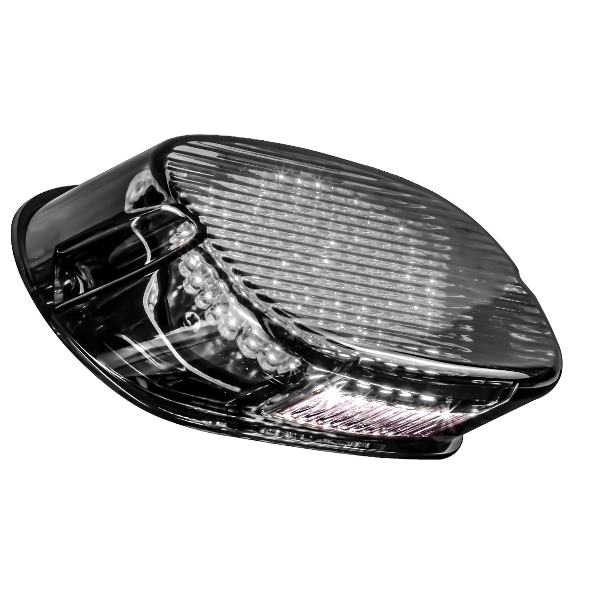 Eagle Lights Flashing Strobe Layback LED Tail Brake Light Kit for Harley-Davidson® - Bottom Window