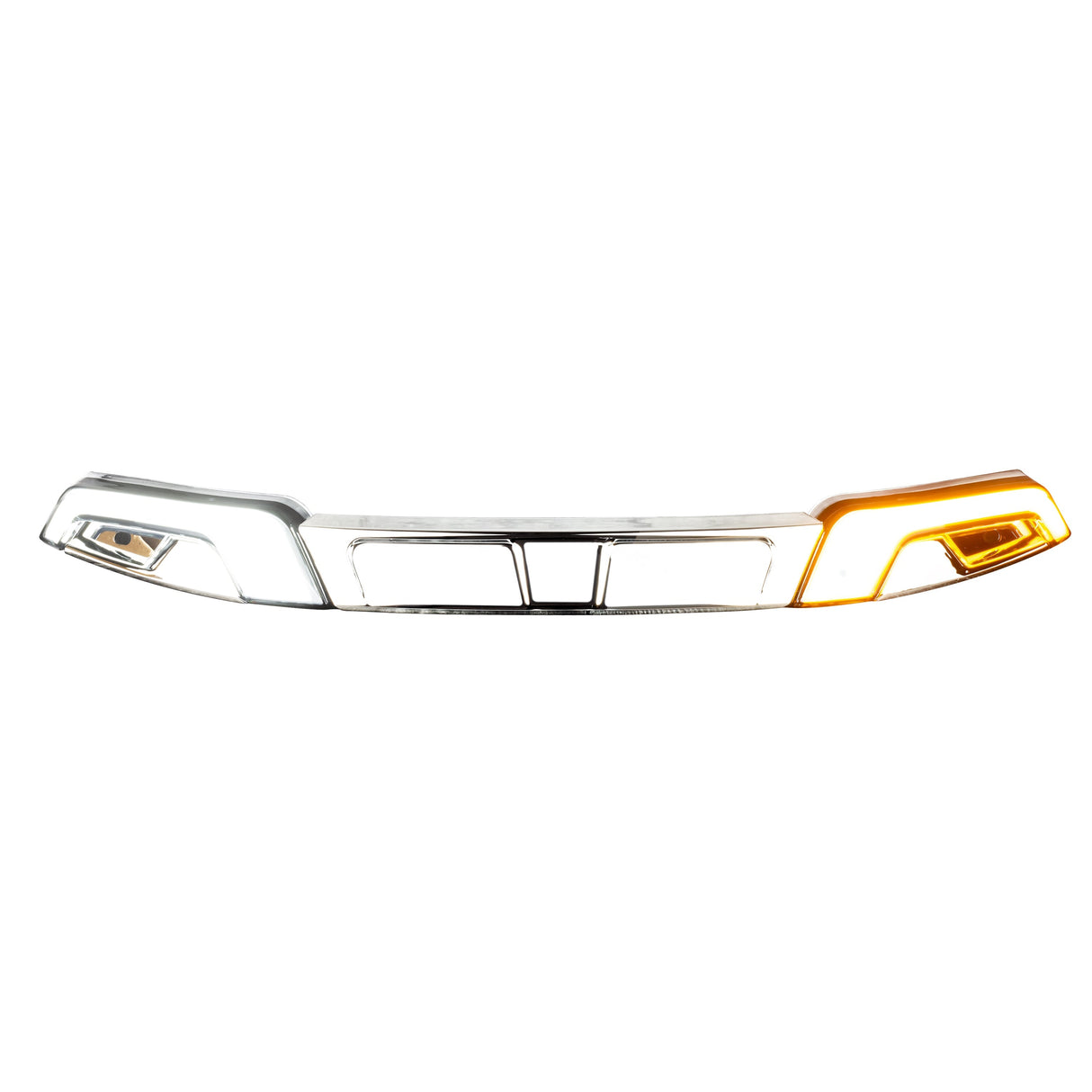 Eagle Lights HALOS LED Windshield Trim with White Running Lights & Amber Turn Signals for Harley-Davidson® Batwing Fairings, 2014 - Current Street Glide & Electra Glide models