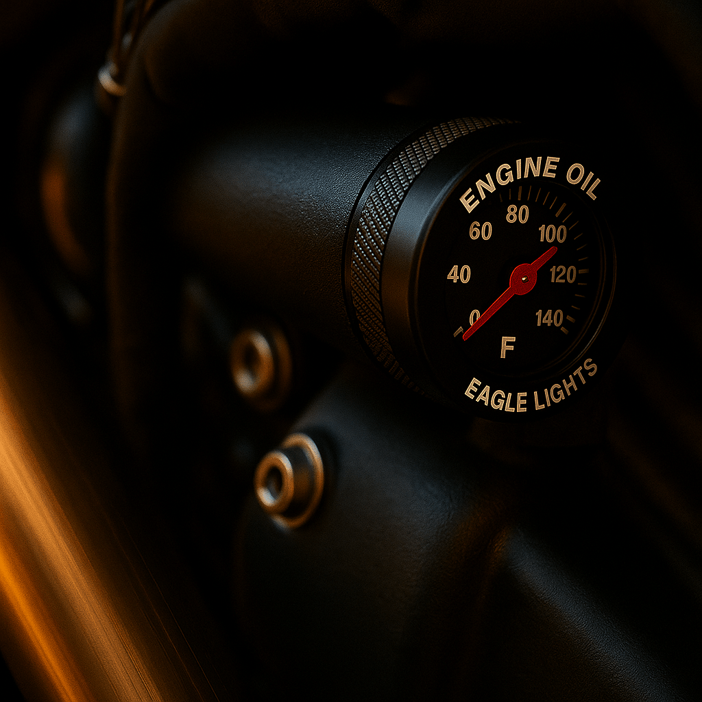 Eagle Lights TEMPSENSE Precision Dipstick with Temperature Gauge for 2018+ Harley-Davidson® Motorcycles Softail Models