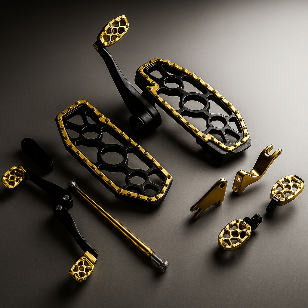 Eagle Lights REDLINE MX Floorboards for 2014 - 2025 Harley-Davidson® Touring Models