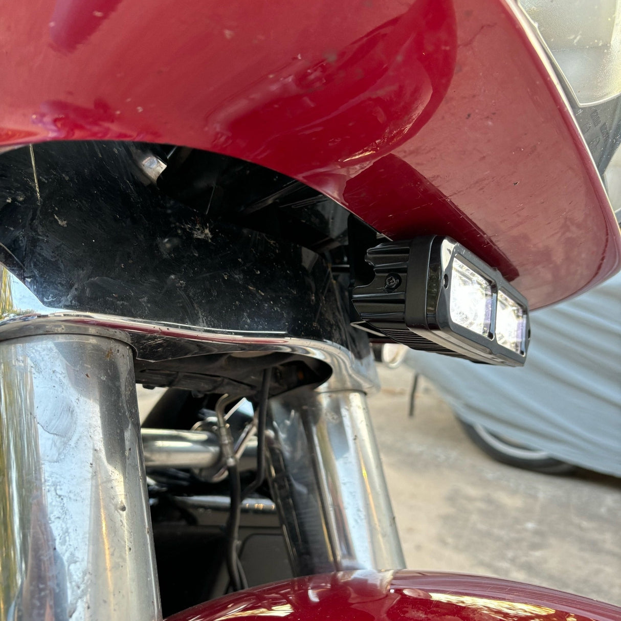 Eagle Lights 6" Generation II LED Projection Light Bar with Plug and Harness for 2015- Current Harley-Davidson® Road Glide Models