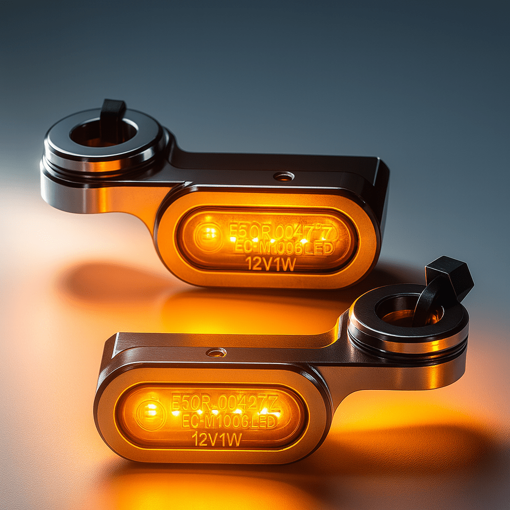 Eagle Lights SLIM LINE Front LED Turn Signals for Harley-Davidson® Touring Model Motorcycles