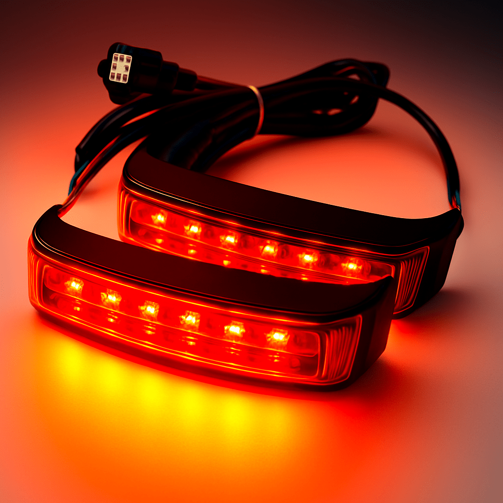 Eagle Lights Saddlebag LED Tail Lights with Turn Signals, Running Lights and Brake Lights for 2014 to Current Harley-Davidson® Touring Models