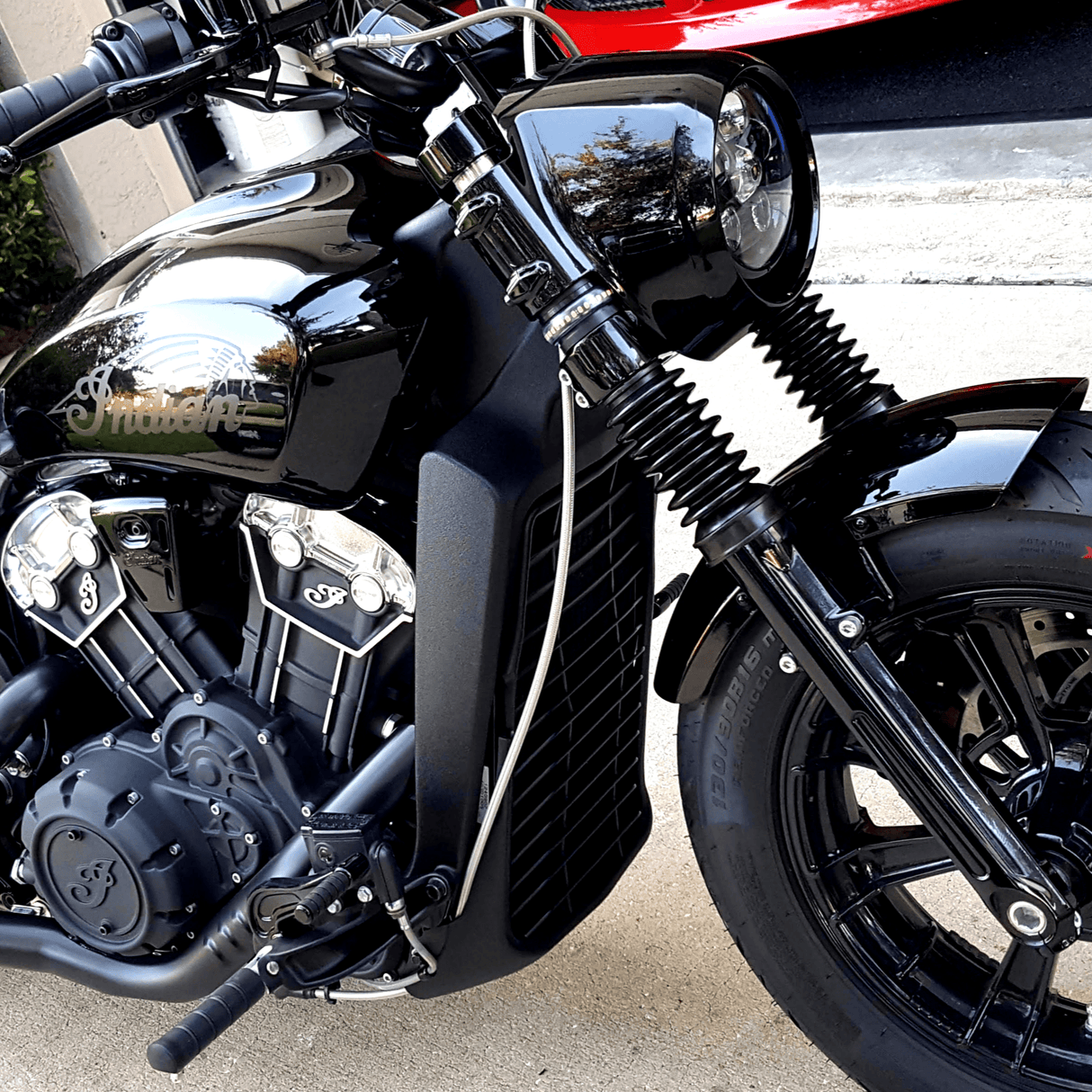 Eagle Lights Fork Turn Signals Wrap Around for Indian® Scout, Bobber, Bobber Sixty, Bobber Twenty, Sixty