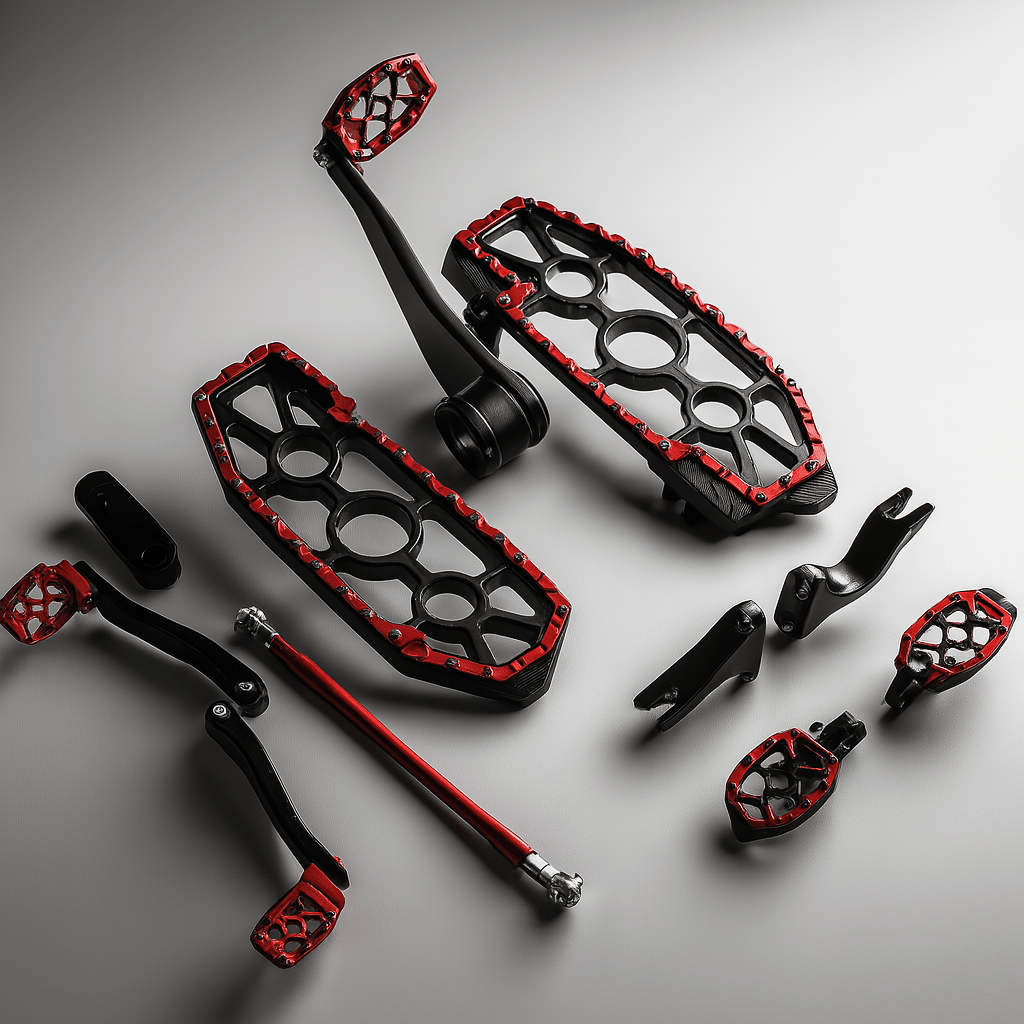 Eagle Lights REDLINE MX Floorboards for 2014 - 2025 Harley-Davidson® Touring Models