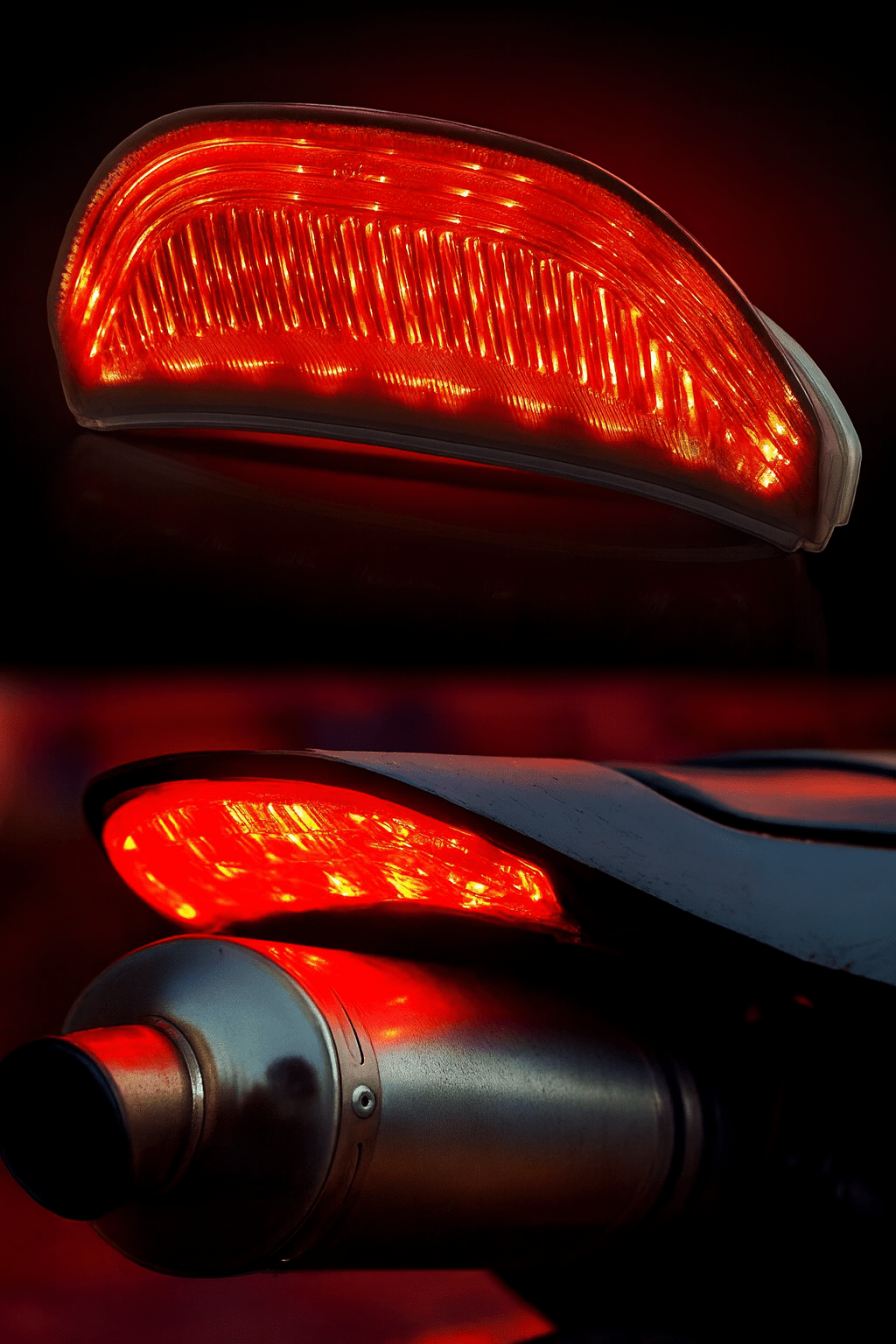 Eagle Lights® Smoked LED Tail Light w/ Integrated Turn Signals – Fits Honda CBR600RR (2003–2006) & CBR1000RR (2004–2007)