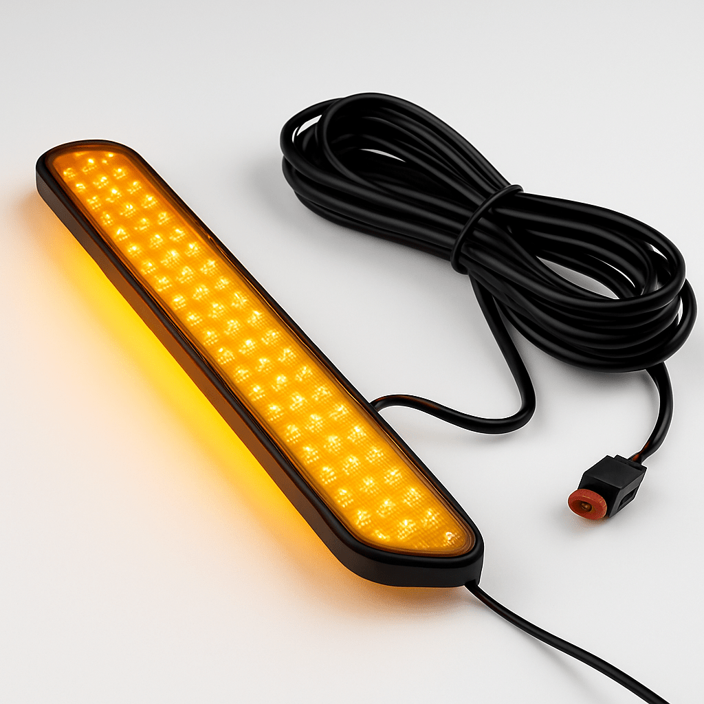 Eagle Lights Fork Reflector Insert LED Running Lights and Turn Signals for Harley-Davidson® Low Rider ST Models