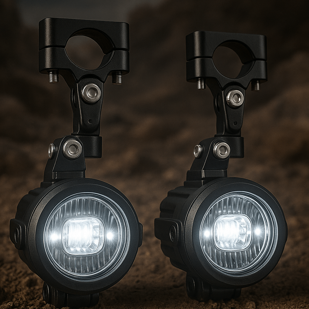 Eagle Lights PRO-TACTICAL Auxiliary Lights for Harley Davidson and Indian Motorcycles