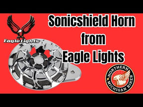 Eagle Lights SONICSHIELD Horn for Harley Davidson Models with Side Mount Horn