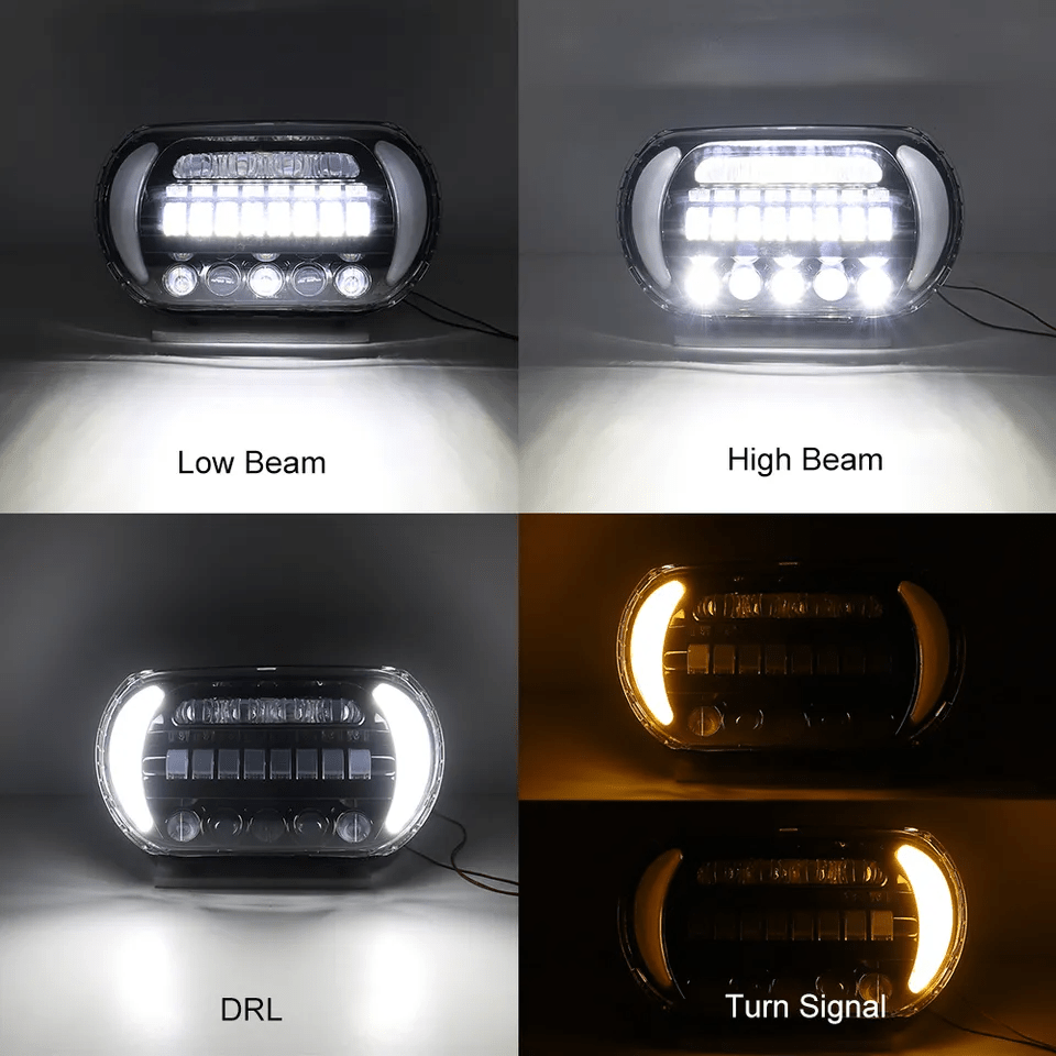 Eagle Lights Generation II LED Projection Headlight for 2004 - 2013 Harley-Davidson® Road Glide