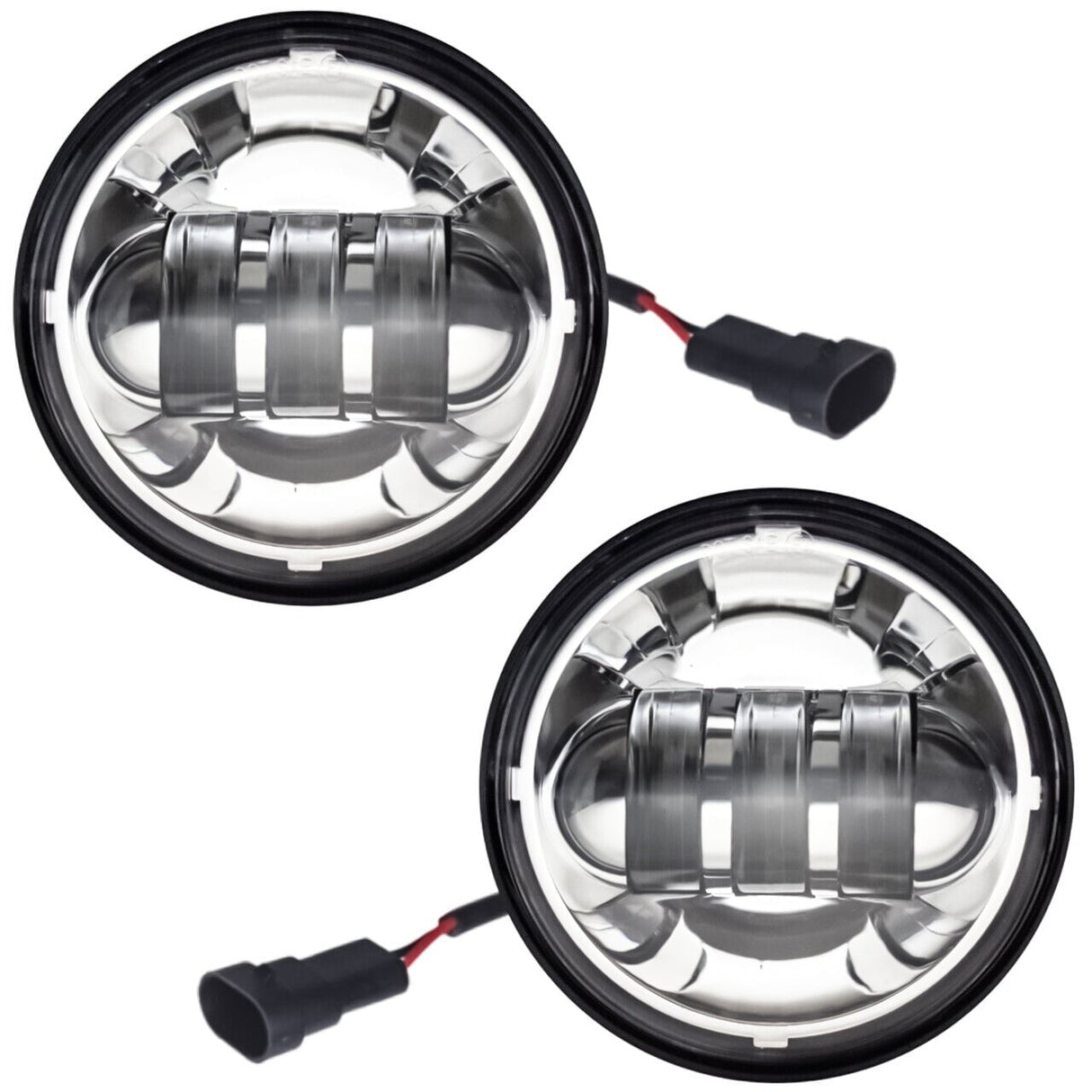 Eagle Lights 4.5" LED Spot Lights and Hardware for Harley-Davidson® Street Glide and Electra Glide