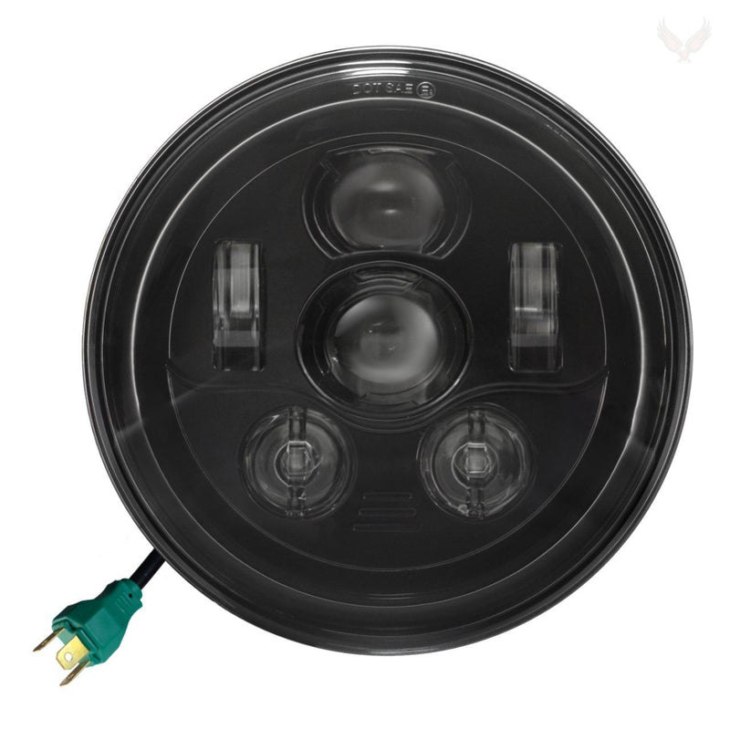 Eagle Lights 1997-2003 Honda Valkyrie Standard and Touring Models Round Projection LED 7" Headlight and 4.5" Passing Lights