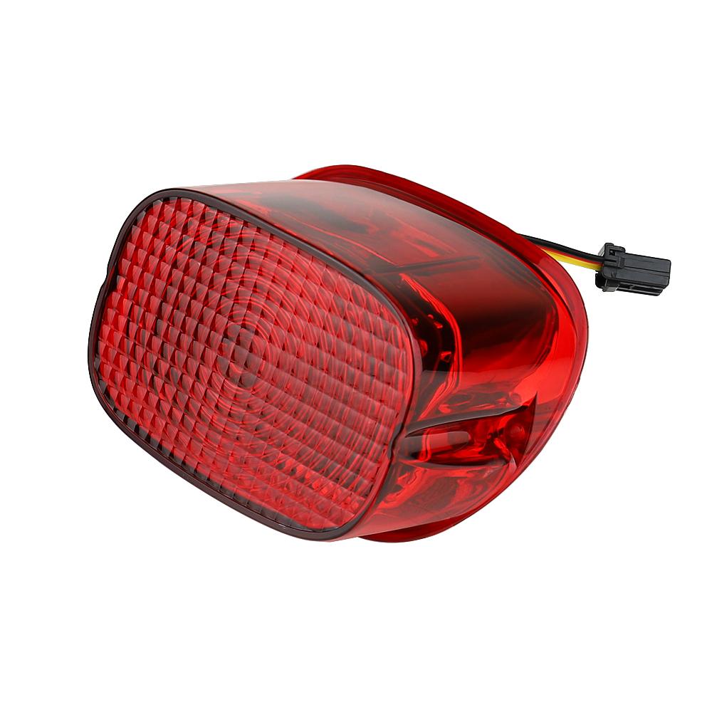 Eagle Lights Flashing Strobe Squareback LED Tail Brake Light Kit for Harley-Davidson® - No Window