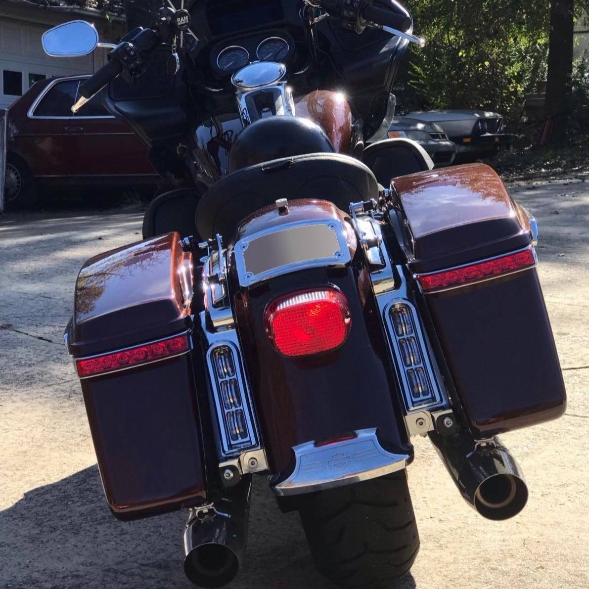 Eagle Lights Saddlebag LED Tail Lights with Turn Signals, Running Lights and Brake Lights for 2014 to Current Harley-Davidson® Touring Models