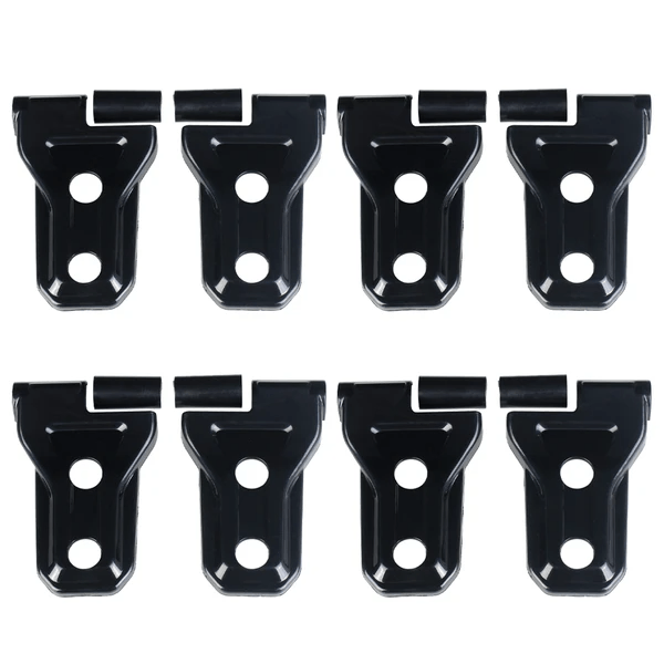 Hinge Cover Set for 2018 - Current Jeep Wrangler JL Models (8 Pieces)