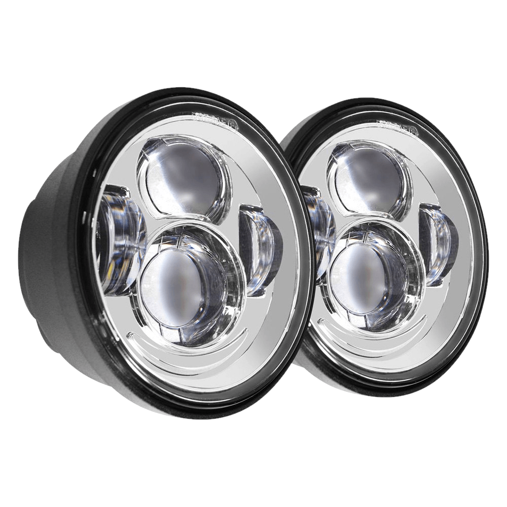 Eagle Lights Dual LED Headlight Kit for 2008 - 2017 Harley-Davidson® Fat Bob Models