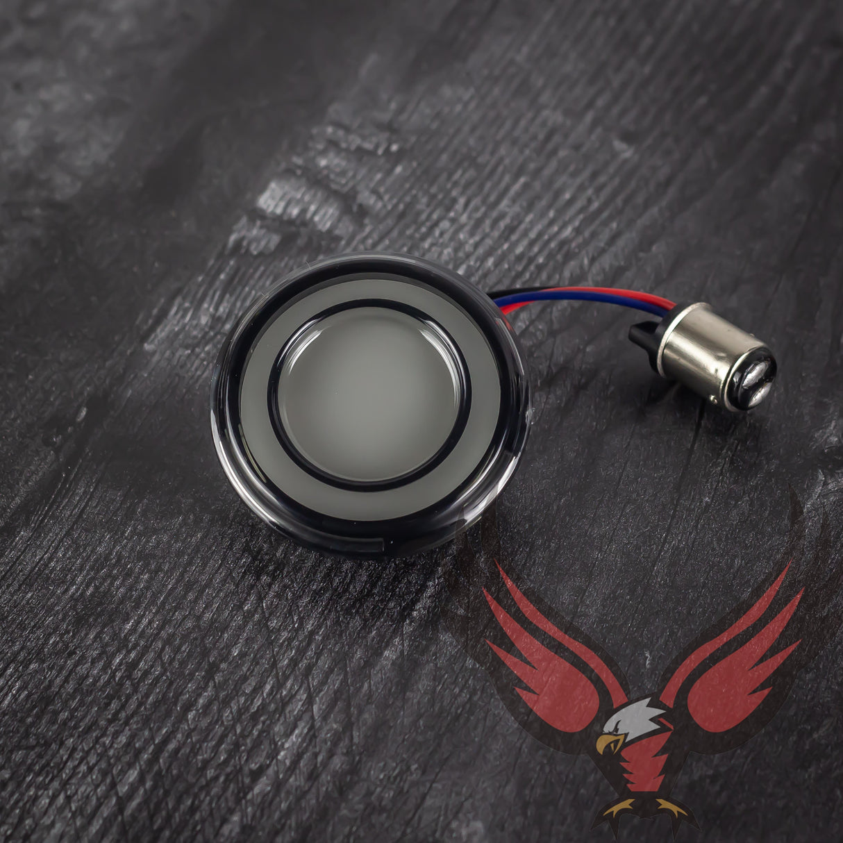 Eagle Lights HALOS 2" Front and Rear LED Turn Signals for Harley-Davidson® Motorcycles - Front (1157) / Rear (1157)