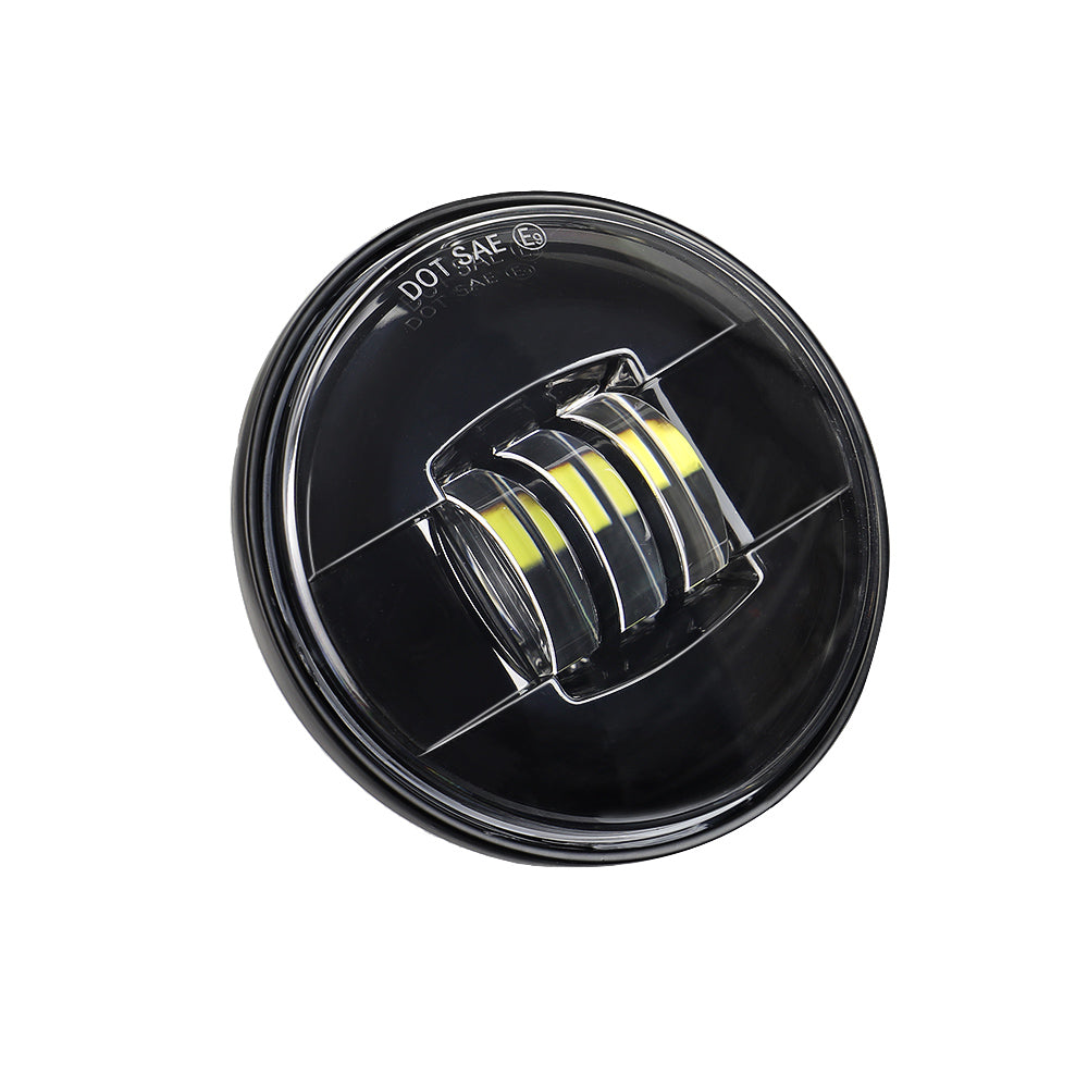 Eagle Lights 7" LED Headlight and 4.5" LED Passing Light Kit for Harley-Davidson® and Indian® - Generation II / Black