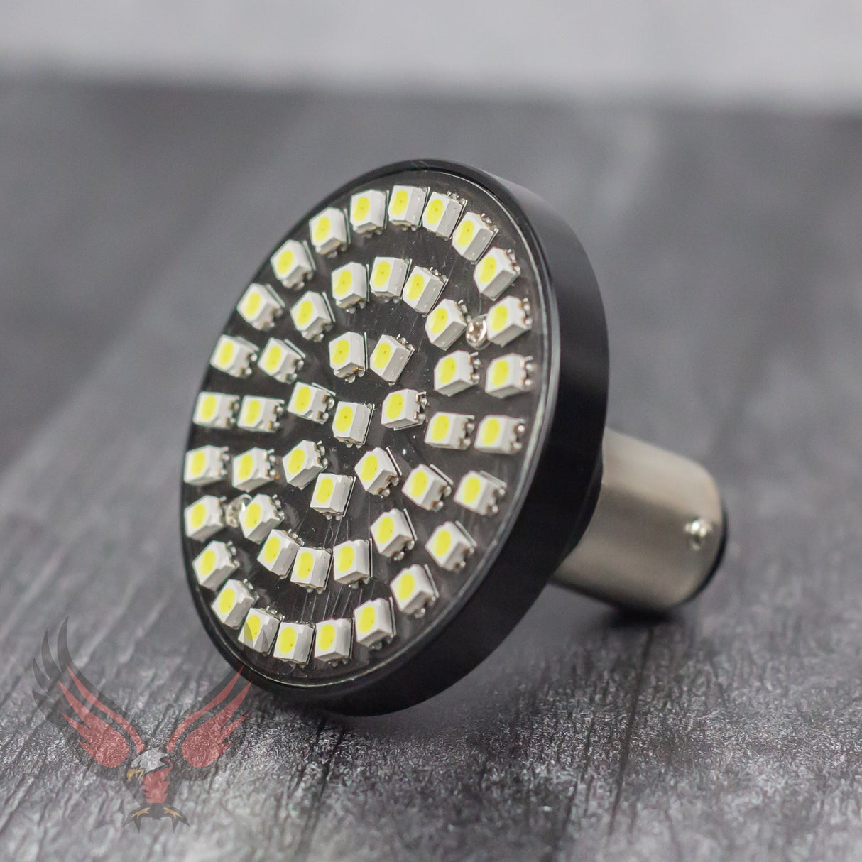 Eagle Lights SUNBURST 2" LED Turn Signals for Harley-Davidson® and Yamaha Models - Front 1157 / Rear 1156 / Rear LEDs Red