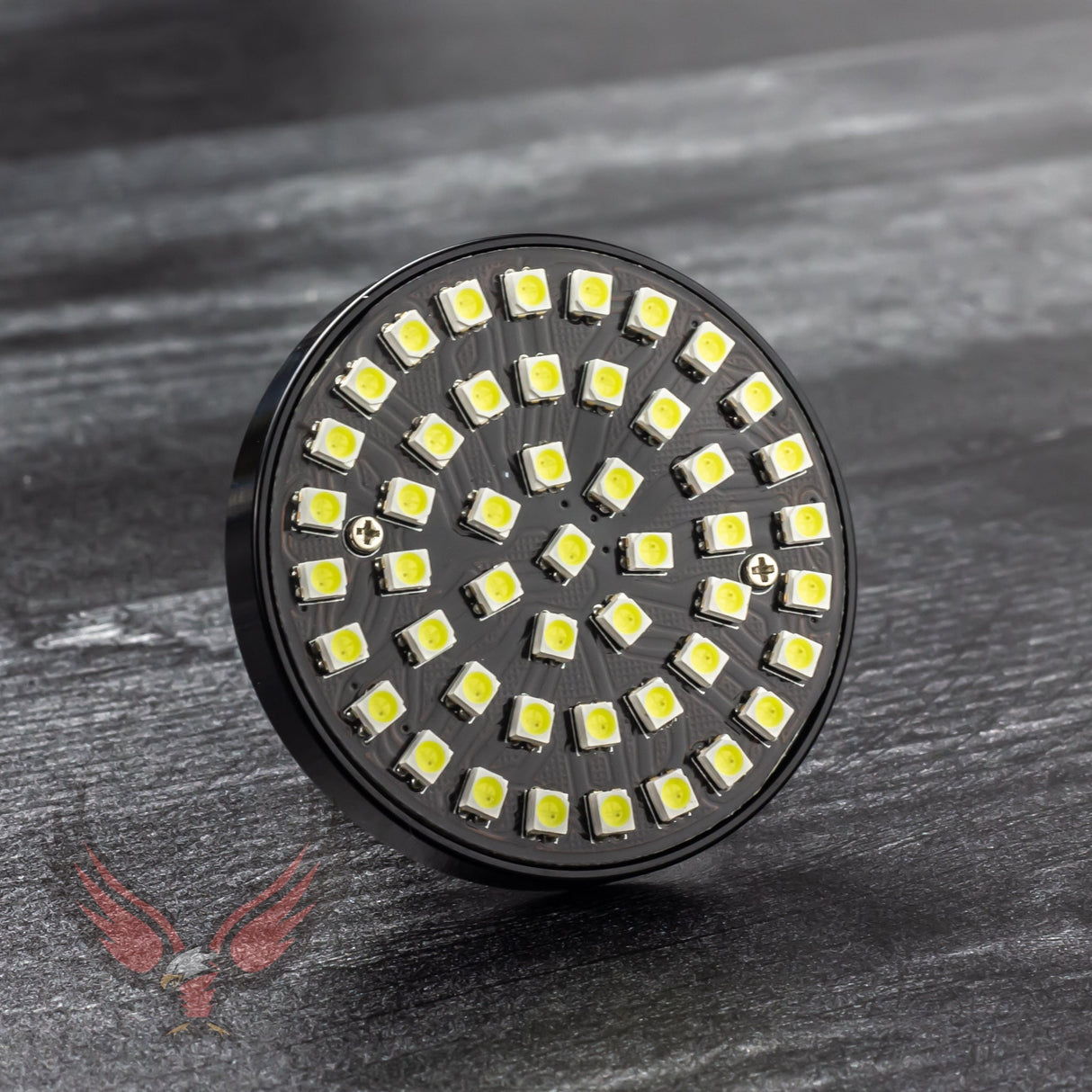 Eagle Lights SUNBURST 2" LED Turn Signals for Harley-Davidson® and Yamaha Models - Front 1157 / Rear 1156 / Rear LEDs Red