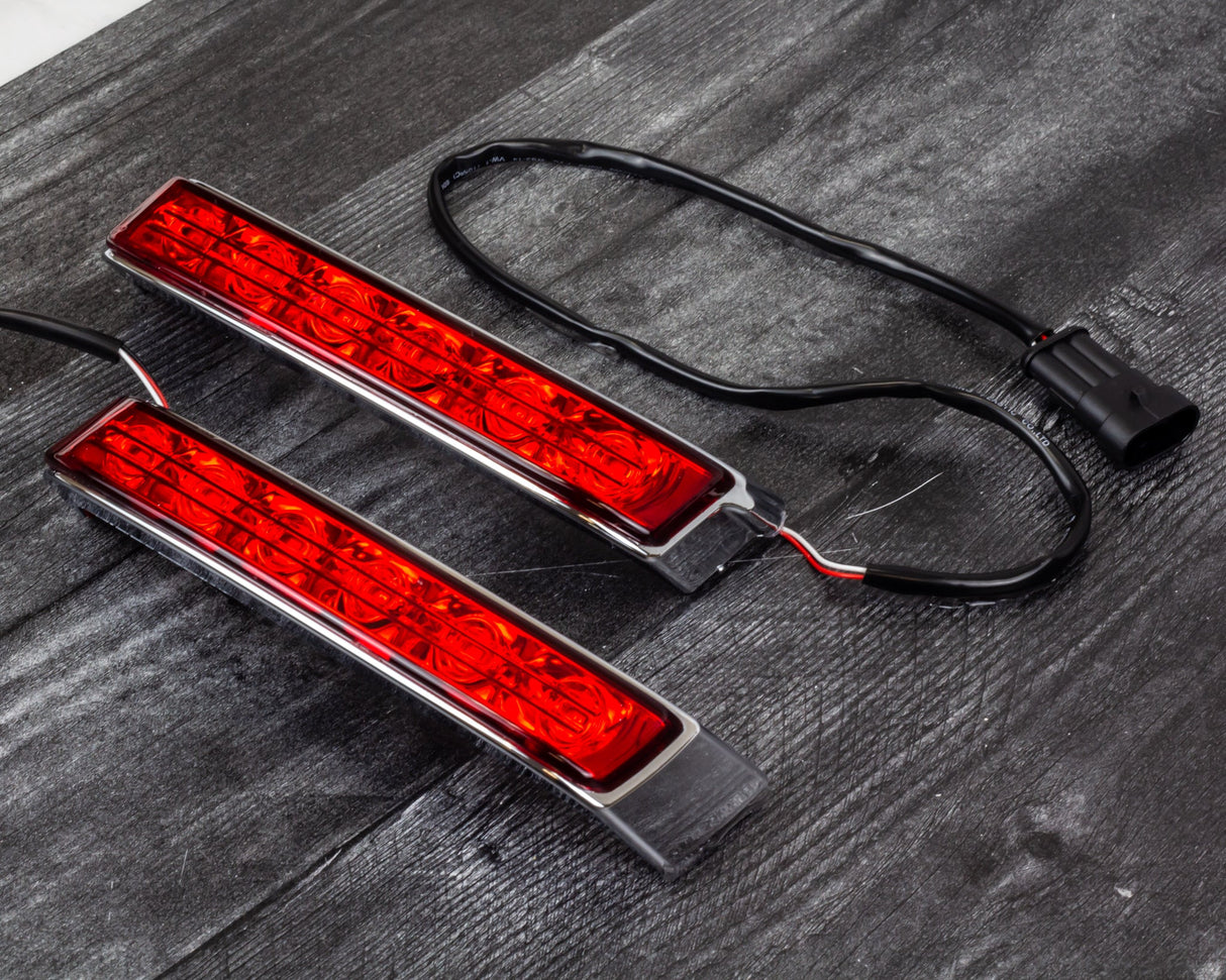 Eagle Lights Saddlebag LED Tail Lights with Turn Signals, Running Lights and Brake Lights for 2014 to Current Harley-Davidson® Touring Models