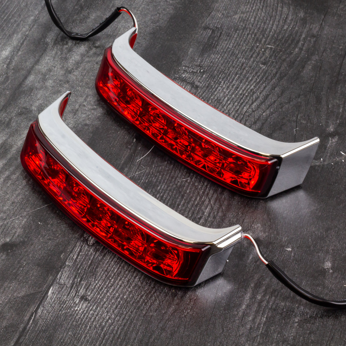 Eagle Lights Saddlebag LED Tail Lights with Turn Signals, Running Lights and Brake Lights for 2014 to Current Harley-Davidson® Touring Models