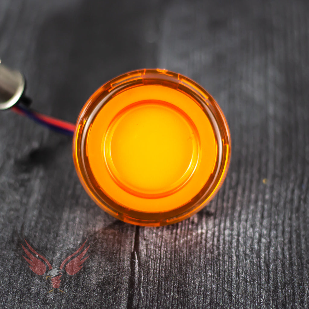 Eagle Lights HALOS 2" Front LED Turn Signals for Harley-Davidson® Motorcycles with Amber Running Light