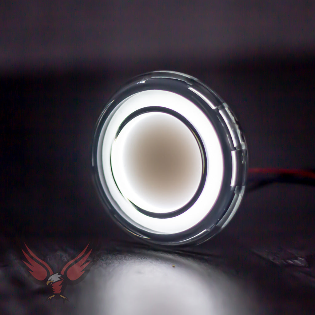 Eagle Lights HALOS 2" Front and Rear LED Turn Signals for Harley-Davidson® Motorcycles - Front (1157) / Rear (1157)