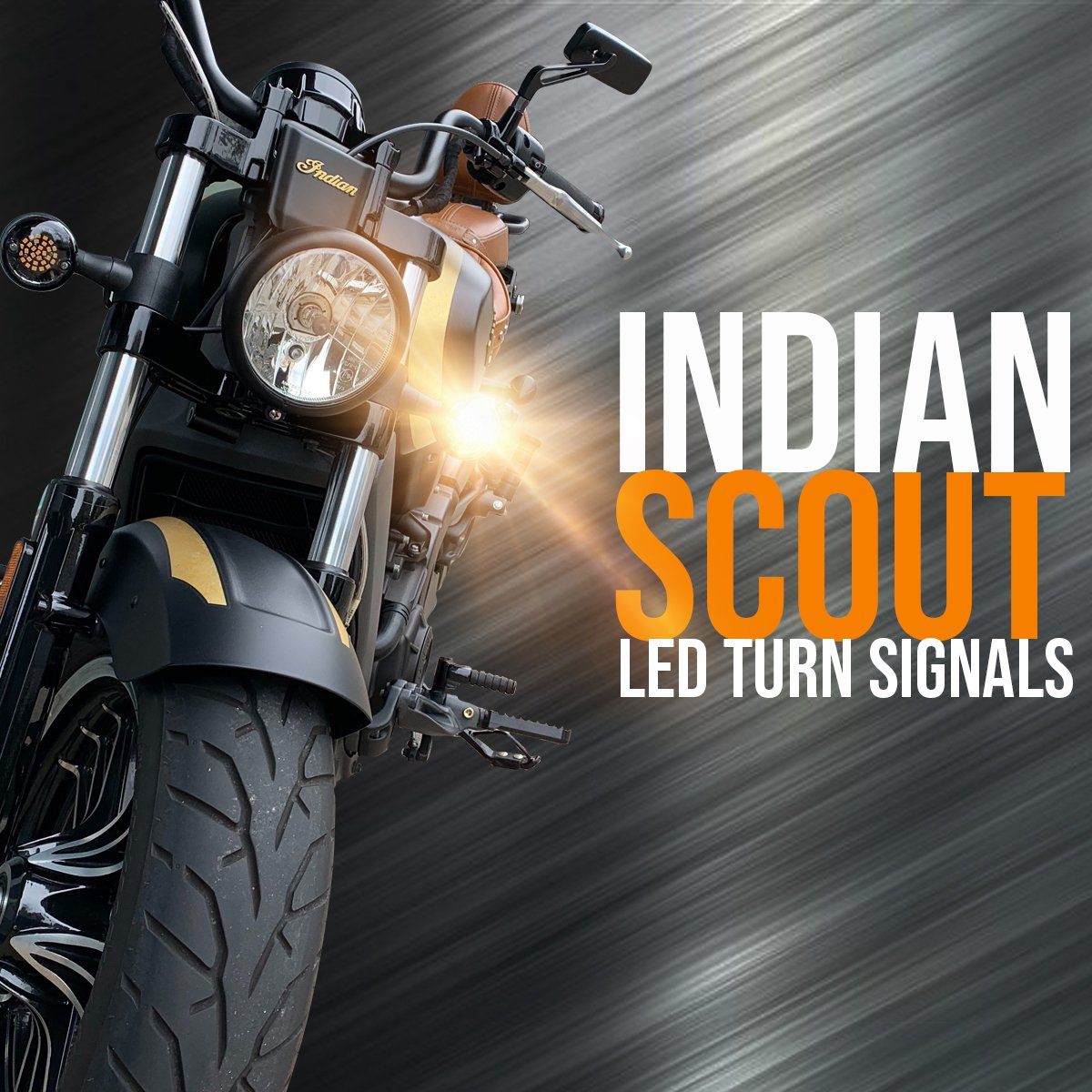 Indian® Scout SUNBURST LED Turn Signals - Pair