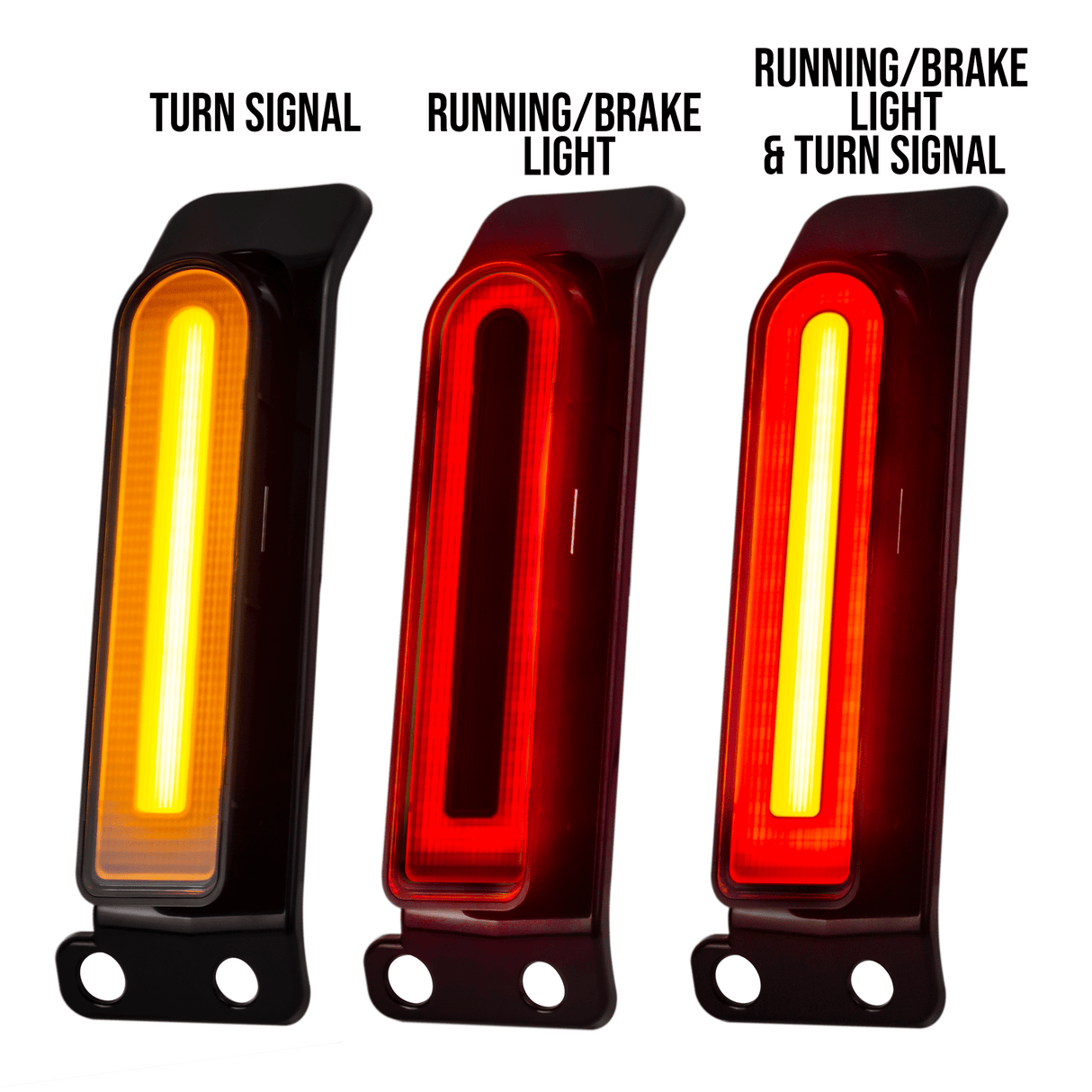 Eagle Lights Saddlebag HALOS Running, Brake and Turn Filler Lights for Harley-Davidson® Motorcycles