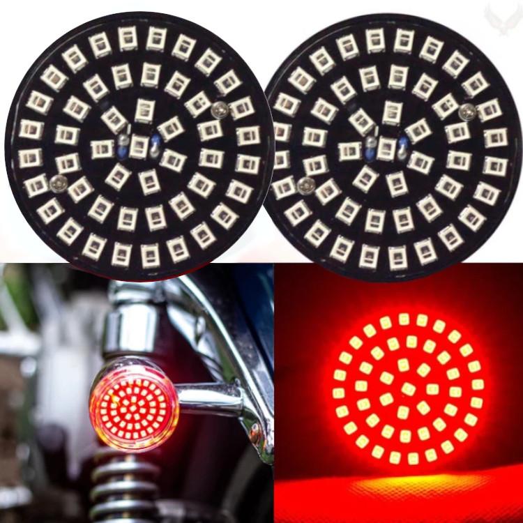 Eagle Lights SUNBURST Rear 2" LED 1156 Turn Signals for Harley-Davidson®