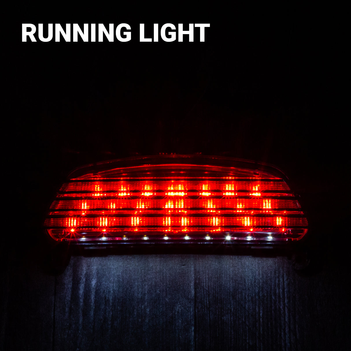 Eagle Lights Bobtail Tri-Bar LED Tail Light with Turn Signals For Harley-Davidson® '06 - Current Softail FXST, FXSTB, FXSTC, FXSTS and FLSTSB