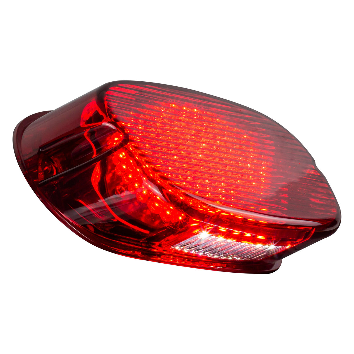 Eagle Lights Flashing Strobe Layback LED Tail Brake Light Kit for Harley-Davidson® - Bottom Window