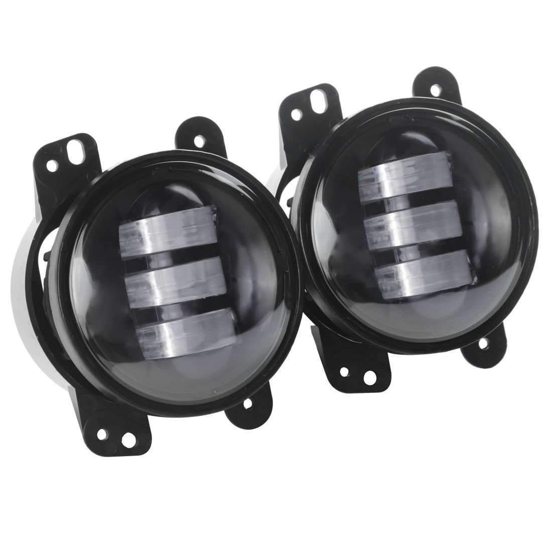 Jeep LED Lighting - Eagle Lights 8700JP LED Fog Lights With Housing For Jeep Wrangler