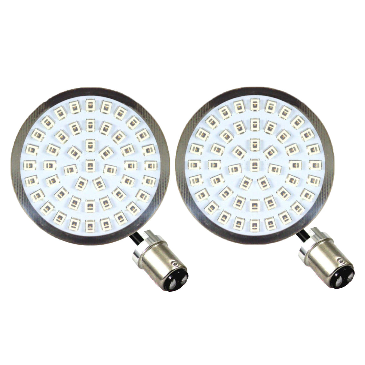 Eagle Lights Rear LED Turn Signal, Brake and Halo Running Light Kit for Harley-Davidson® Motorcycles - Generation II / 1157 Base / Halo Design