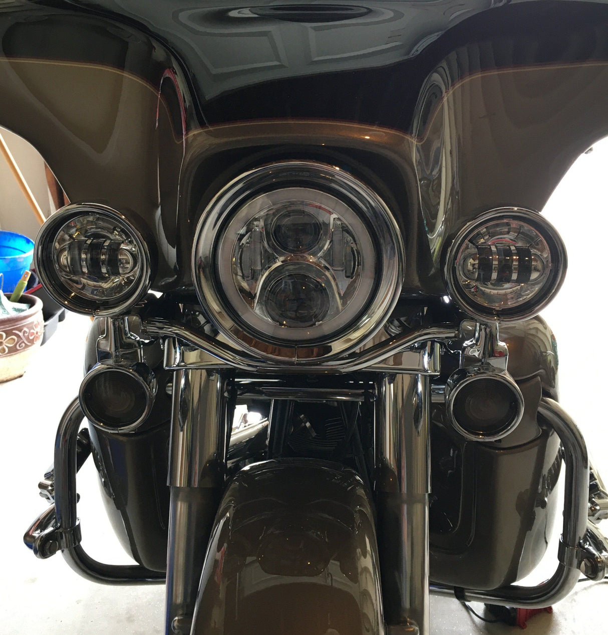 Eagle Lights 8700P 4.5" LED Passing Lamp Kit for Harley-Davidson® and Others